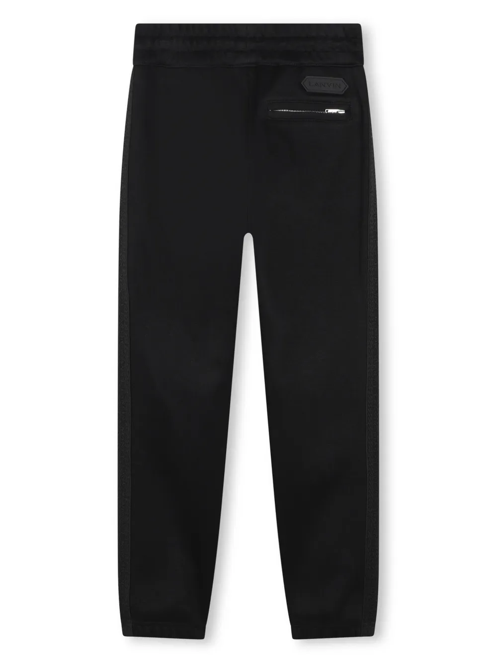 Спортивные брюки с кулиской Lanvin Enfant, черный — фото 2