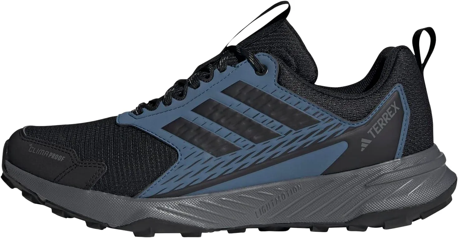 Мужские кроссовки Adidas Terrex Tracefinder 2 Climaproof для трейлраннинга, черный/оранжевый