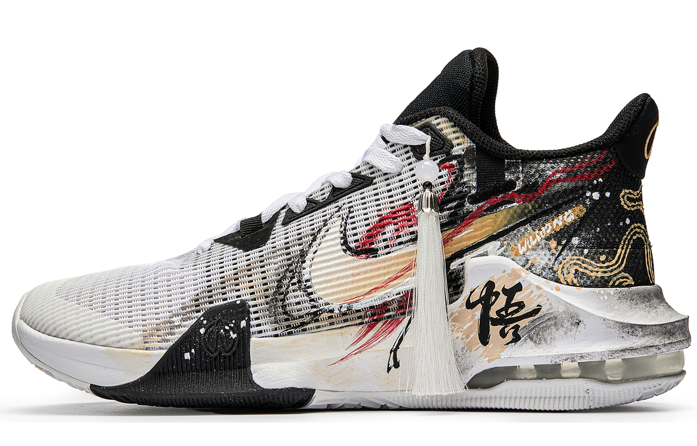 

Nike Баскетбольные кроссовки Air Max Impact 3 Super Shell Fruit Cushioned с низким верхом и противоскользящей подошвой, мужские, черно-золотые