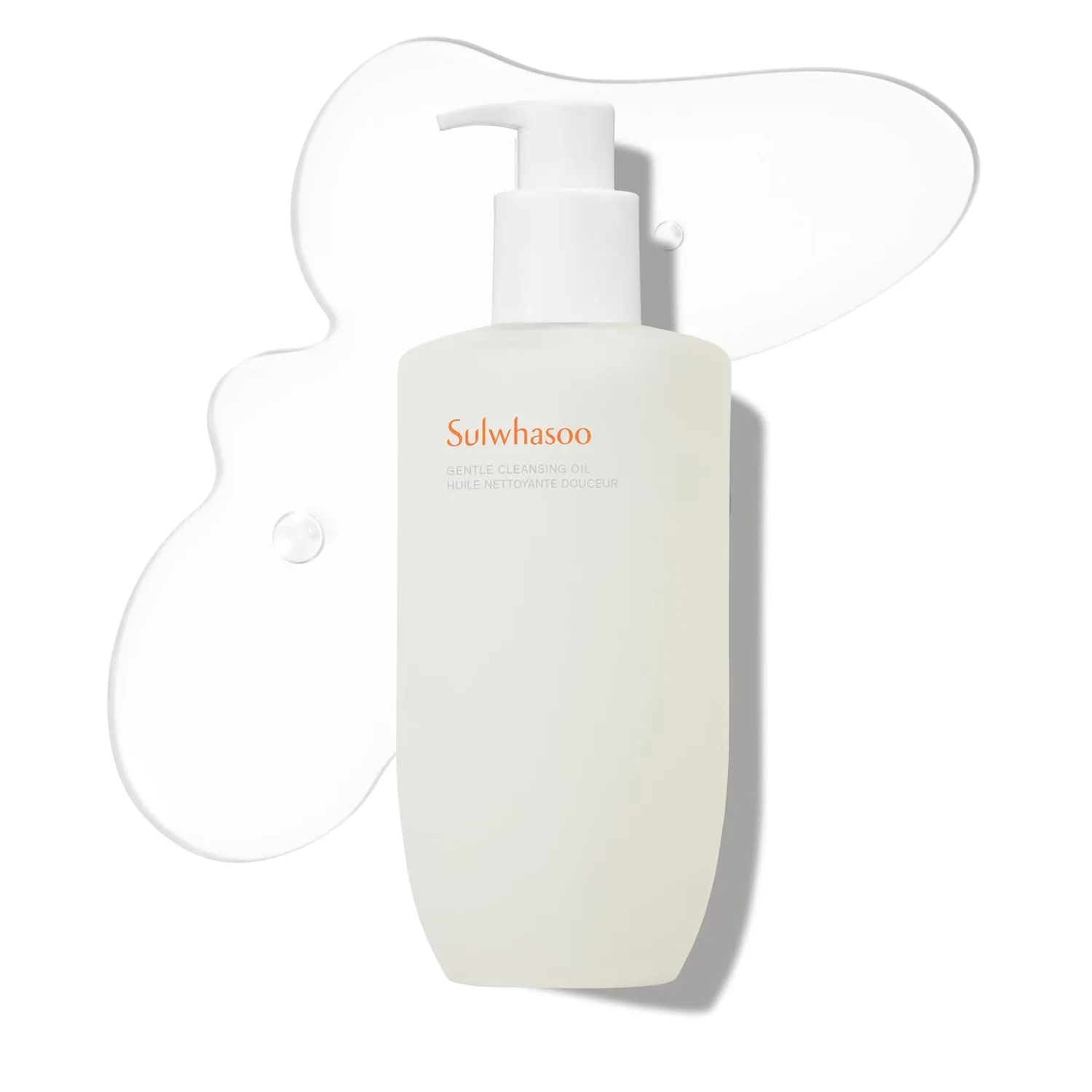 Sulwhasoo Gentle Cleansing Oil - корейское очищающее масло для всех типов кожи, увлажняющее, успокаивающее и освежающее, удаляет водостойкий макияж, SPF и загрязнения, Clear