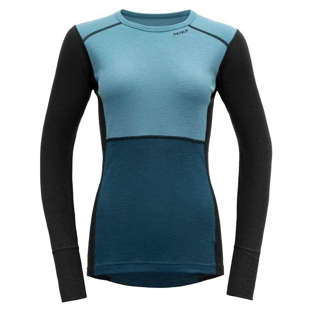 

Лонгслив DEVOLD OF NORWAY Lauparen Merino 190, синий