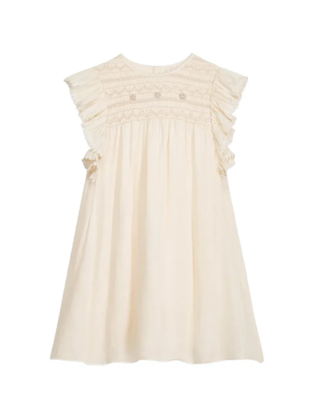 Платье Анджелины с оборками Louise Misha Kids, нейтральный
