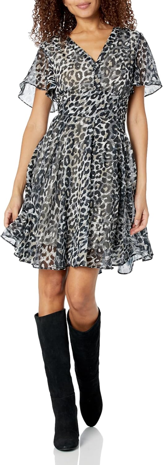 

GUESS Женское платье Felicia Flare, Leo Golden Touch