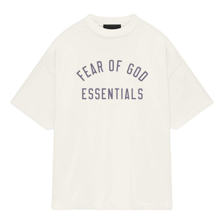 

Футболка Fear of God Essentials Jersey Crewneck Tee 'Shell', серый