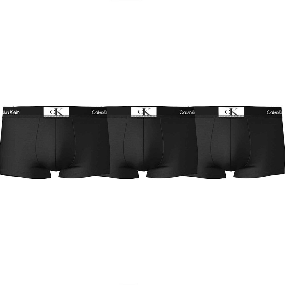 

Боксеры Calvin Klein 000NB3532A Low Rise 3 шт, черный