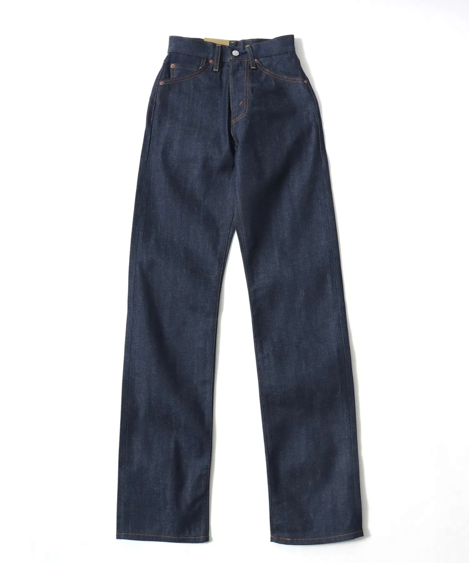 Винтажные джинсы Levi's 701 1950-х годов, из органического плотного денима (нестиранные). — фото 4