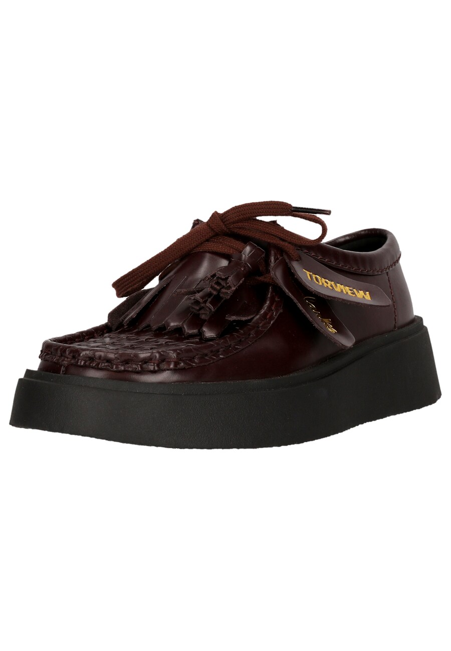 Туфли на шнуровке CLARKS Torview, Wine red