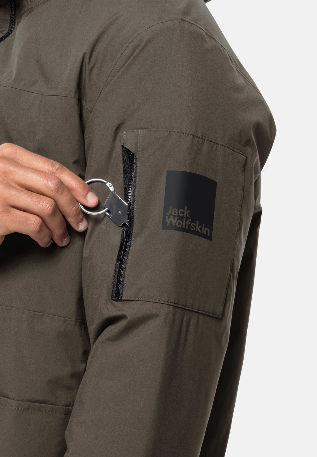 

Парка KOENIGSBAU Jack Wolfskin, коричневый