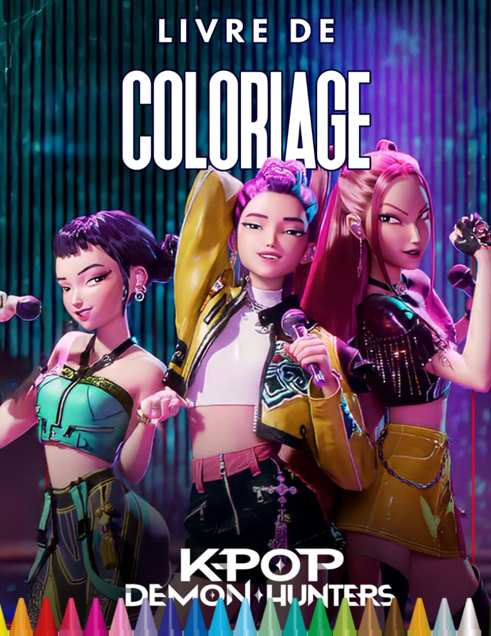 

Livre De Coloriage KP0P: Coloriage manga coréen | Démons chasseurs | Fantasy pour ados (French Edition) (Independently published)