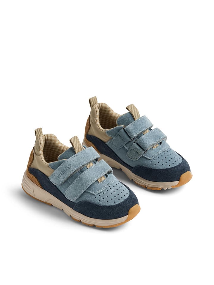 

Кроссовки на шнуровке Alin Wheat, цвет hellblau/dunkelblau/beige