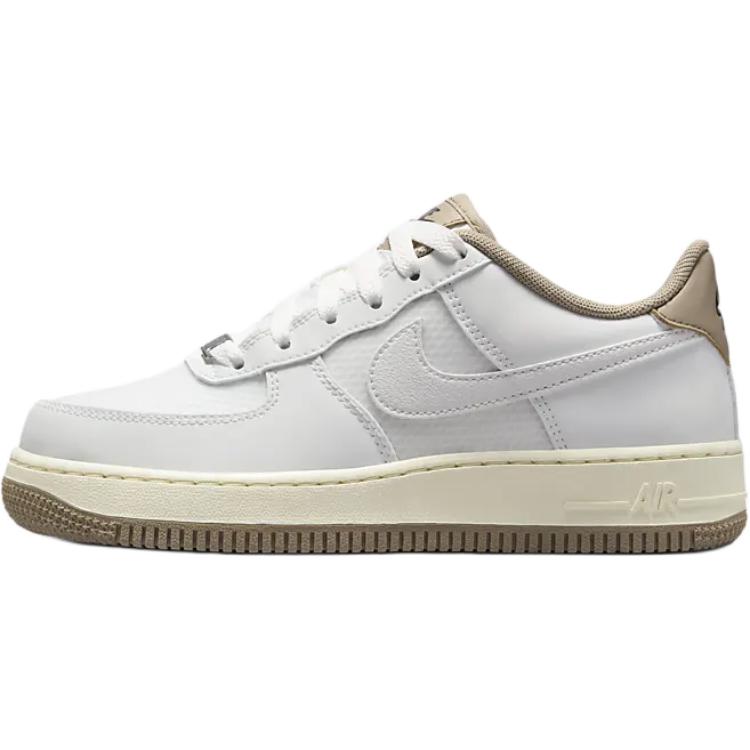 

Nike Детские кроссовки для скейтбординга Air Force 1 с противоскользящей подошвой, износостойкие, белые, зеленые