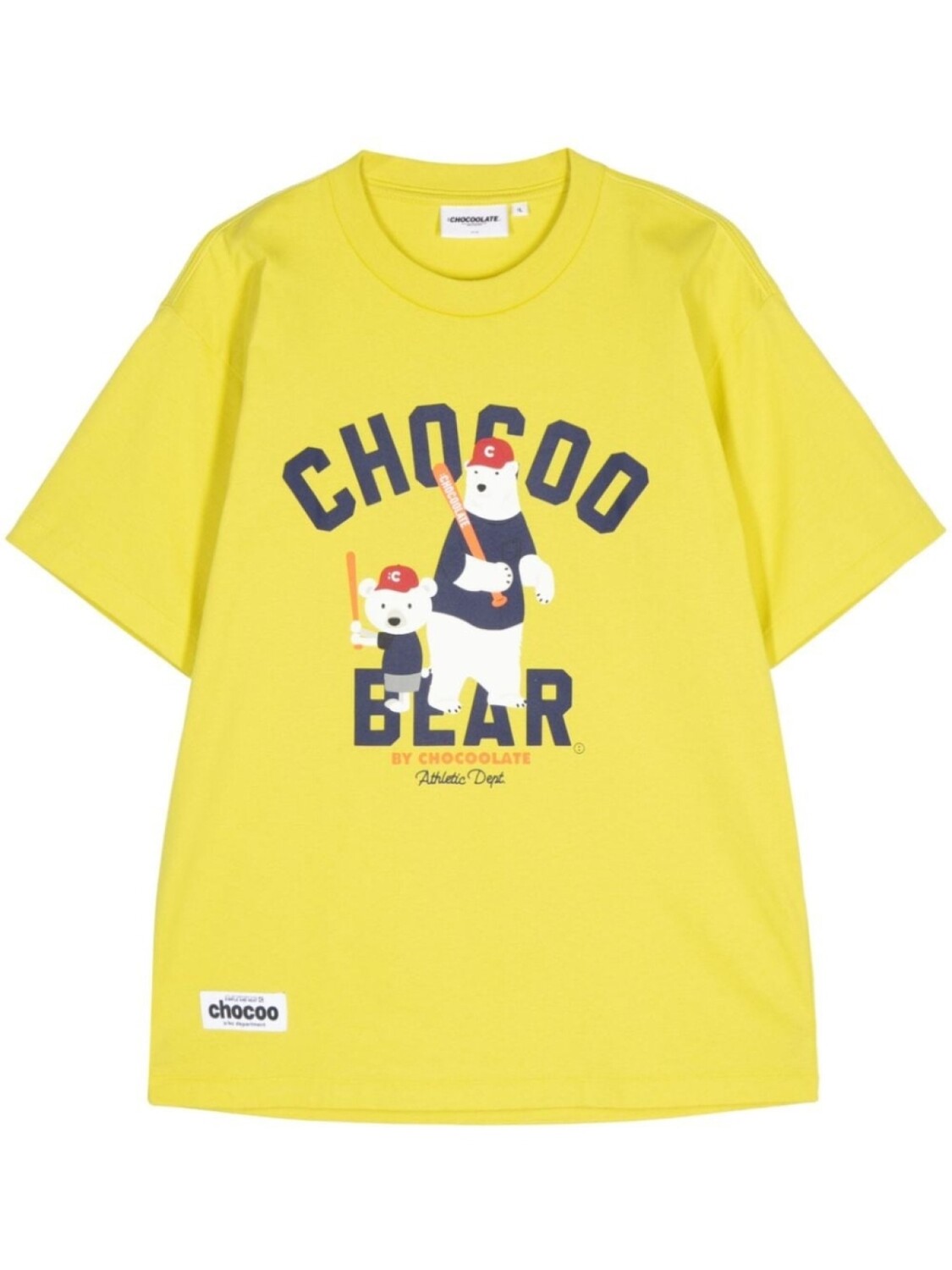 

CHOCOOLATE футболка Baseball Bears с графичным принтом, желтый