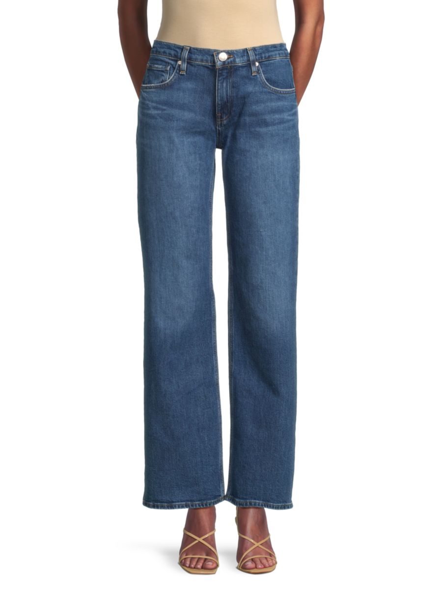 

Джинсы Kelli с низкой талией и выцветшим эффектом Hudson Jeans, темно-синий