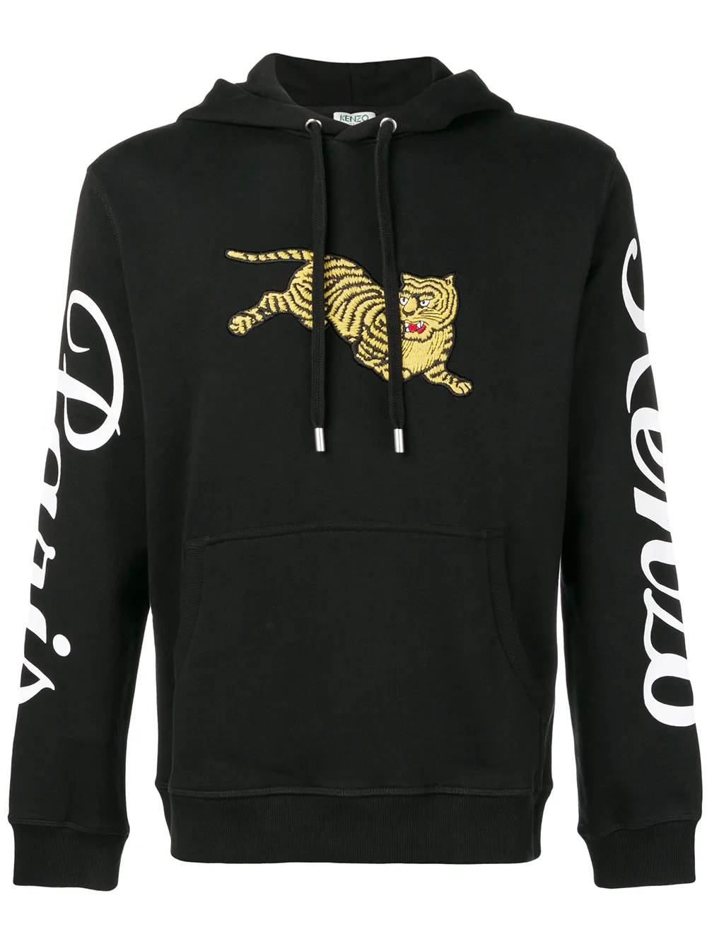 

Толстовка с капюшоном 'Jumping Tiger' KENZO, черный