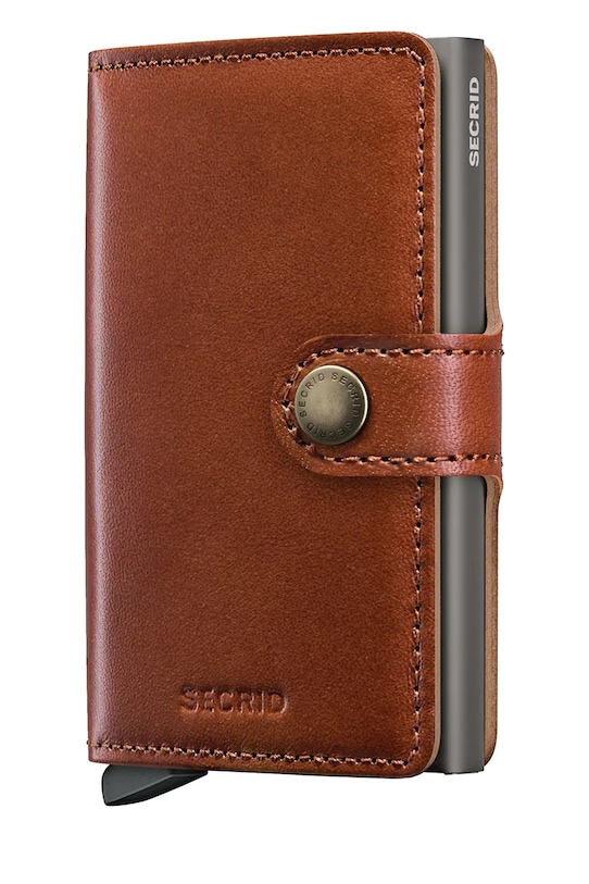 

Кожаный кошелек TEXANO Secrid, коричневый