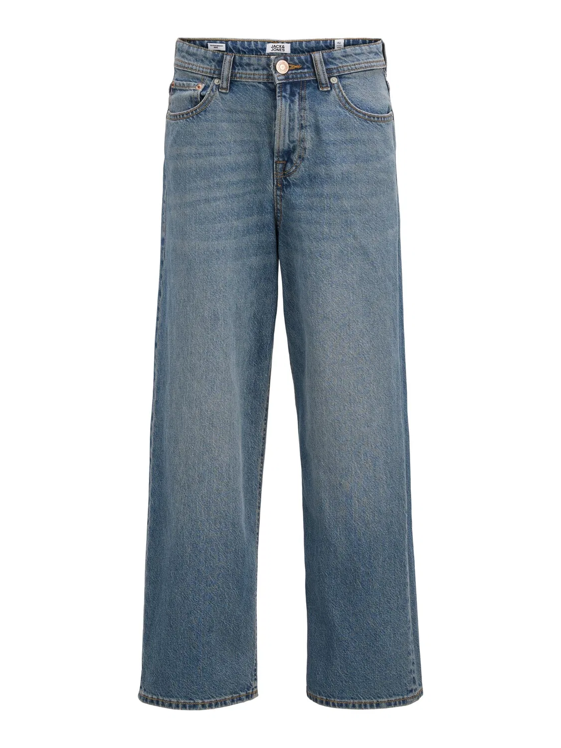 Джинсы extra baggy fit, голубой деним, JACK & JONES Junior, голубой деним