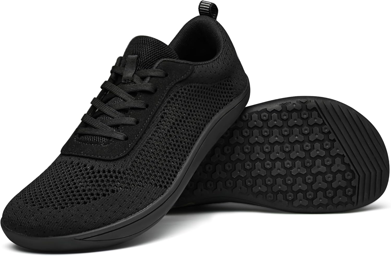 

Мужские кроссовки для ходьбы: широкий носок Elvora, черный