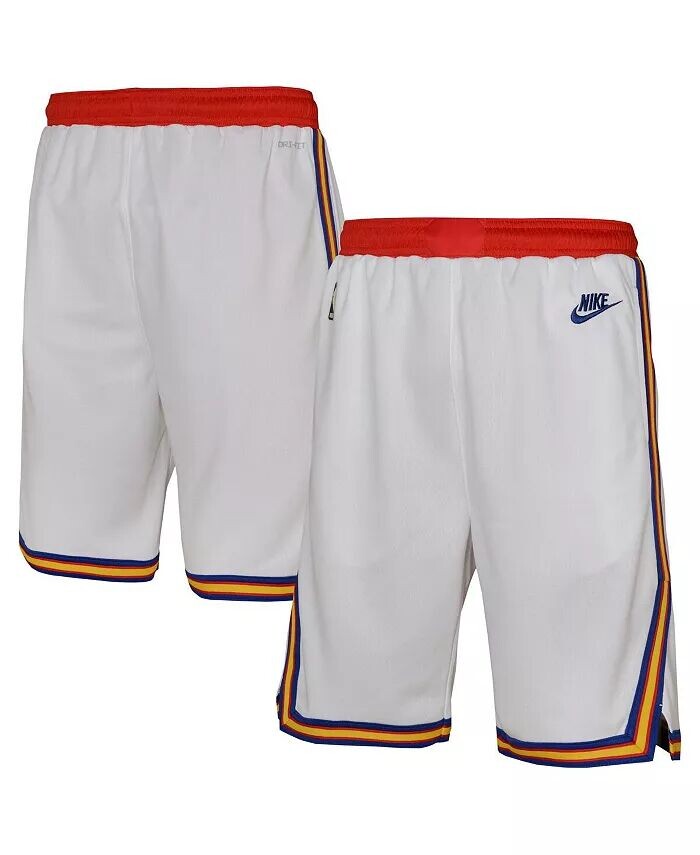 

Шорты Swingman для больших мальчиков и девочек, белые, Golden State Warriors 2024/25 City Edition Nike