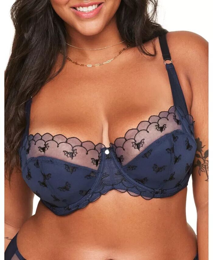 

Комплект из бюстгальтера и трусиков Bettie размера плюс Adore Me, розовый