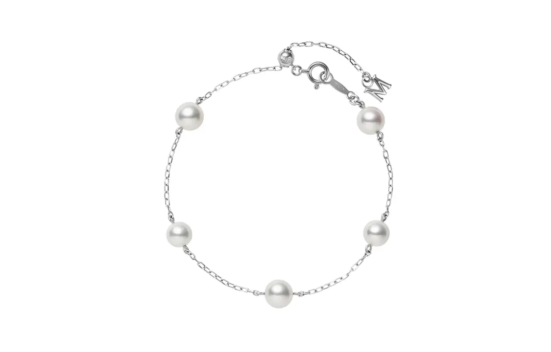 

Серебряный браслет для женщин Silver MIKIMOTO, серебряный