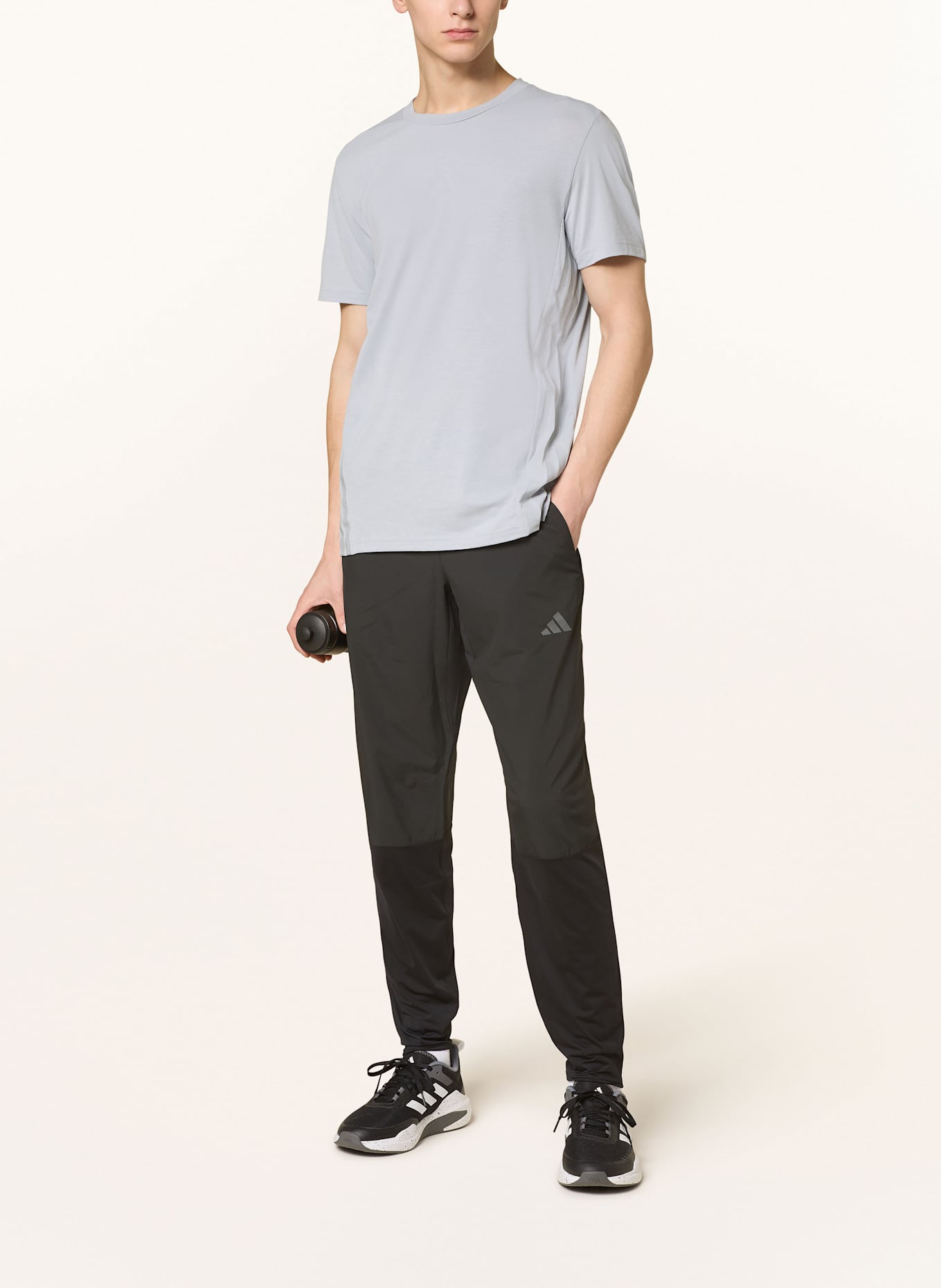 Футболка, предназначенная для тренировок Adidas, серый — фото 2