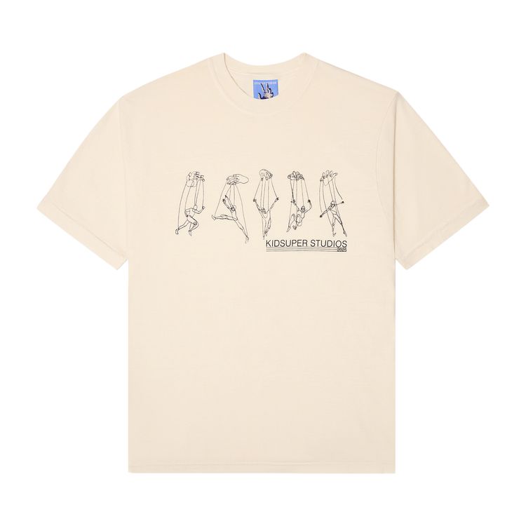 

Футболка KidSuper String Puppet Tee 'Cream', кремовый