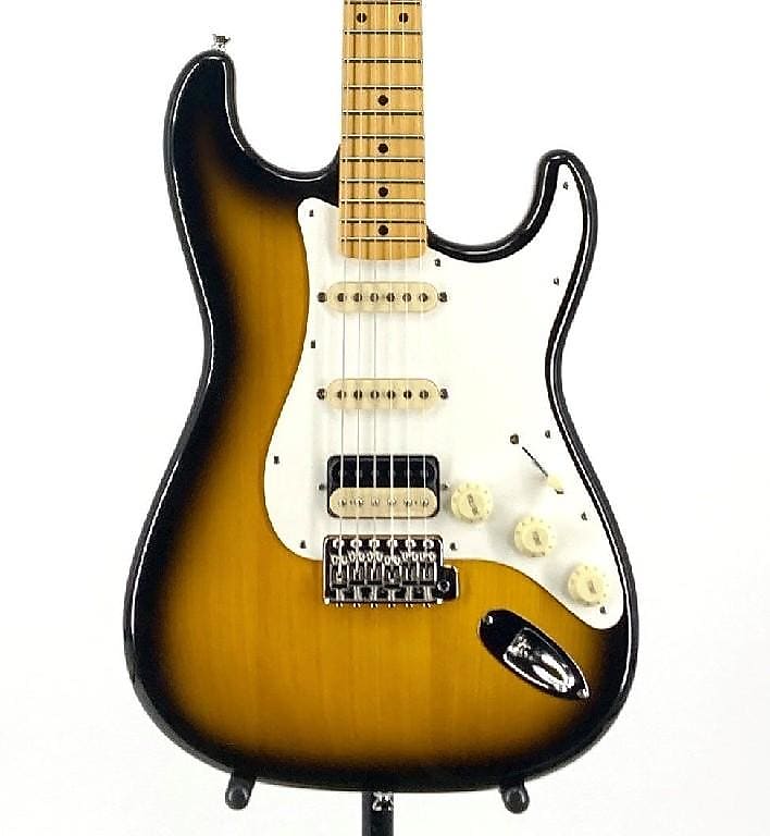 

Электрогитара Fender JV Modified '50s Stratocaster HSS 2-Color Sunburst with Bag Ser#: JV004986