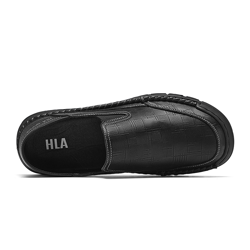 HLA Мужские повседневные кроссовки Low Top черные, цвет Black — фото 3