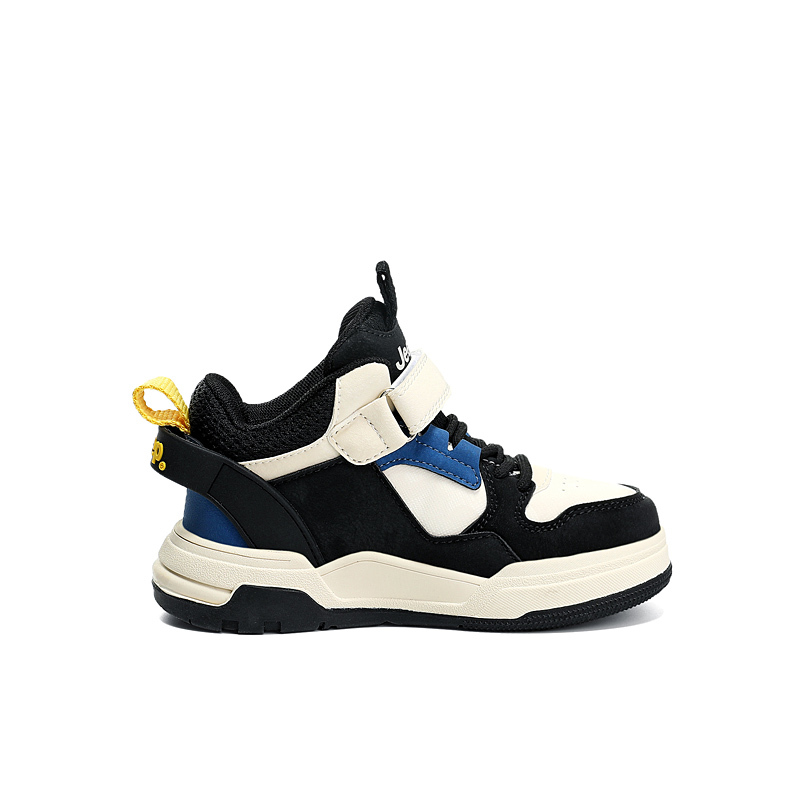 Детские кроссовки High Top Lifestyle Vintage Black Kids' Jeep — фото 3