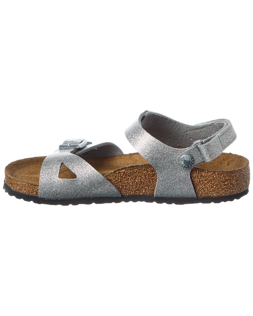 Сандалии Birkenstock Rio, серебро — фото 2