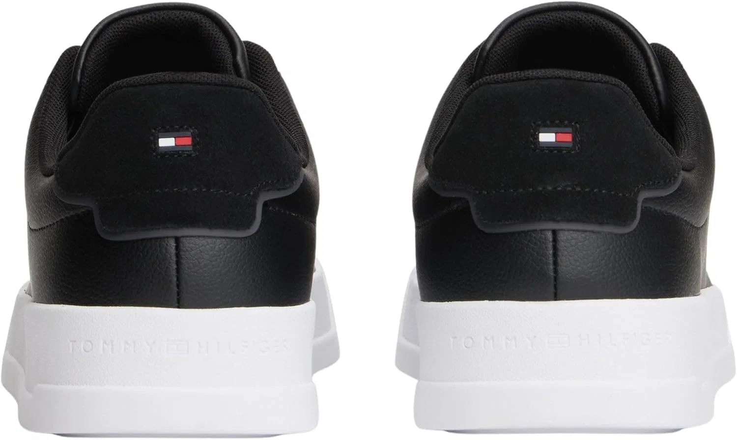 Мужские низкие кроссовки Tommy Hilfiger Court Core Trainers, Black — фото 2