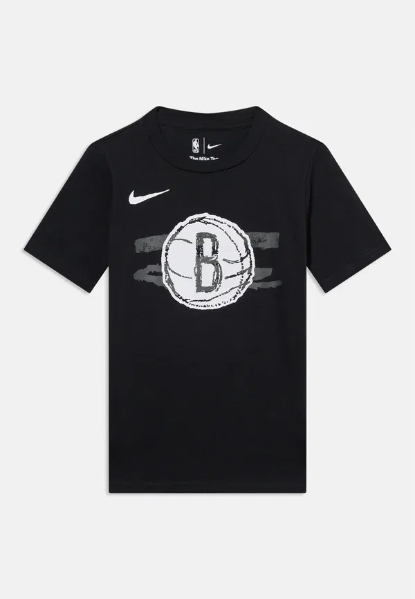 Футболка Nike Performance NBA Brooklyn Nets Tee Print, черный — фото 3