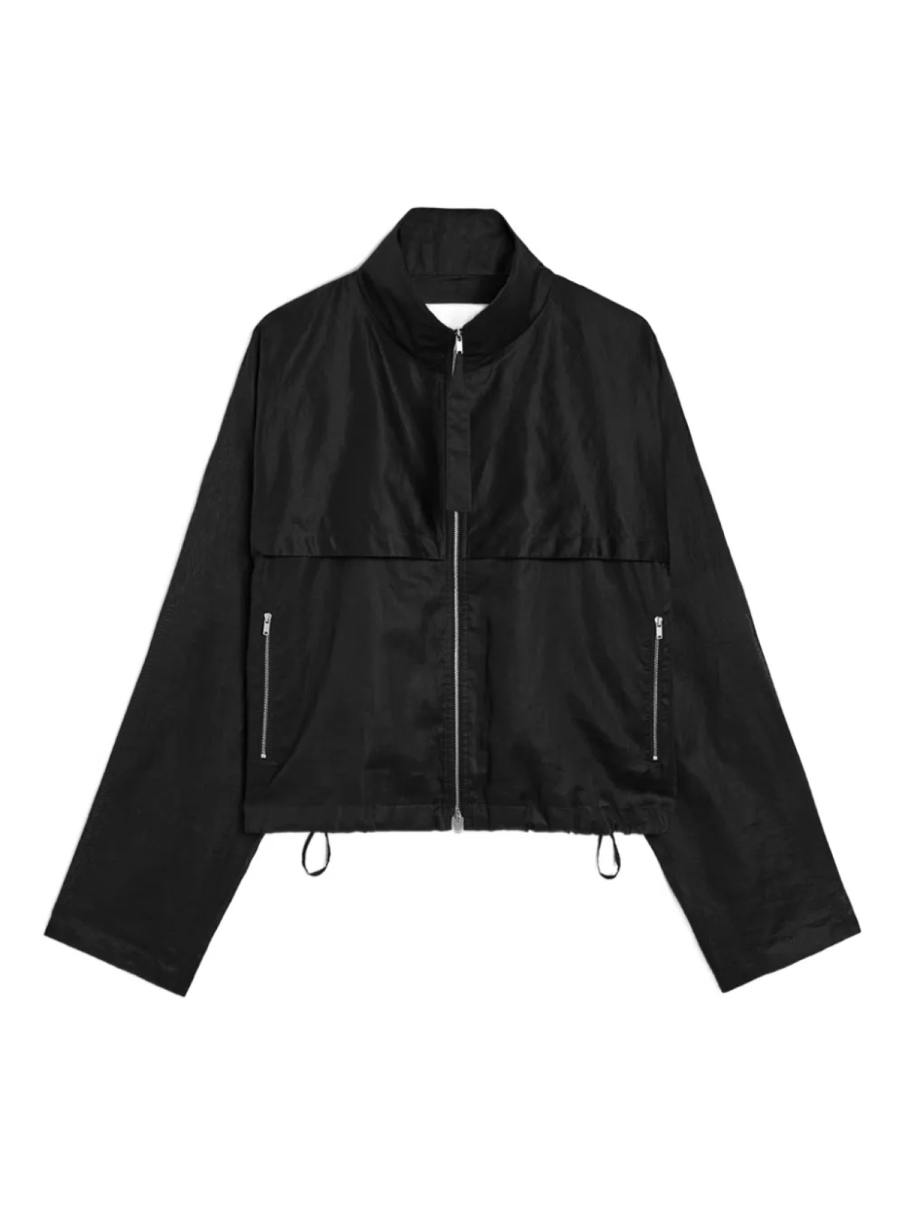 

Jil Sander муслиновая куртка, черный