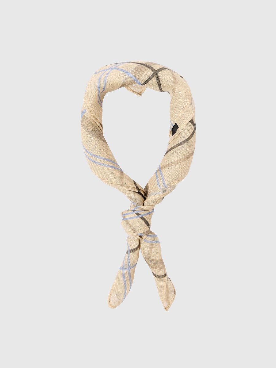 

Шарф SELECTED FEMME, цвет Cream/Dark beige