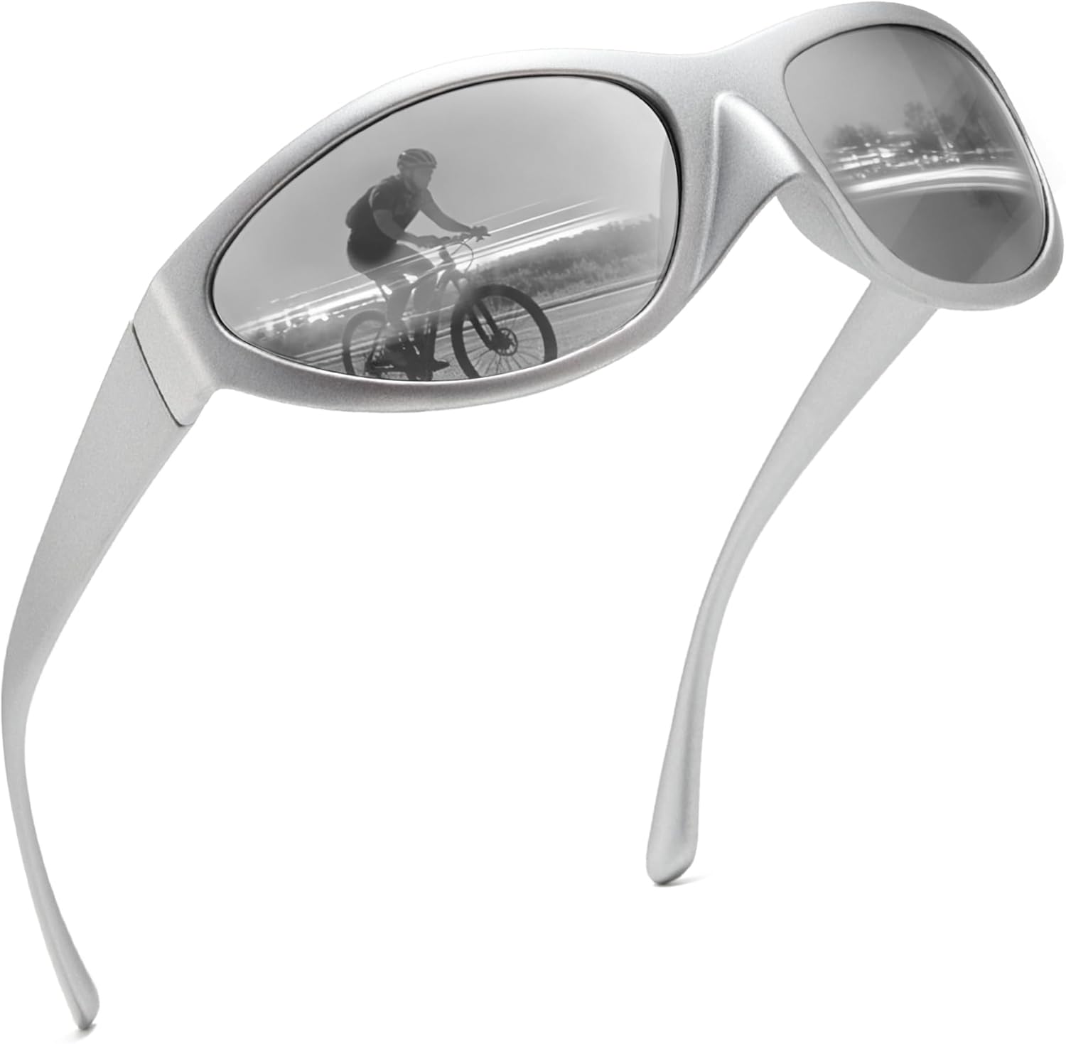 

Спортивные солнцезащитные очки обтекаемой формы для мужчин и женщин, для походов, поляризованные, из материала TR90, для вождения, велоспорта, бега, с острием в форме орлиного клюва TIGA VINTA, 2