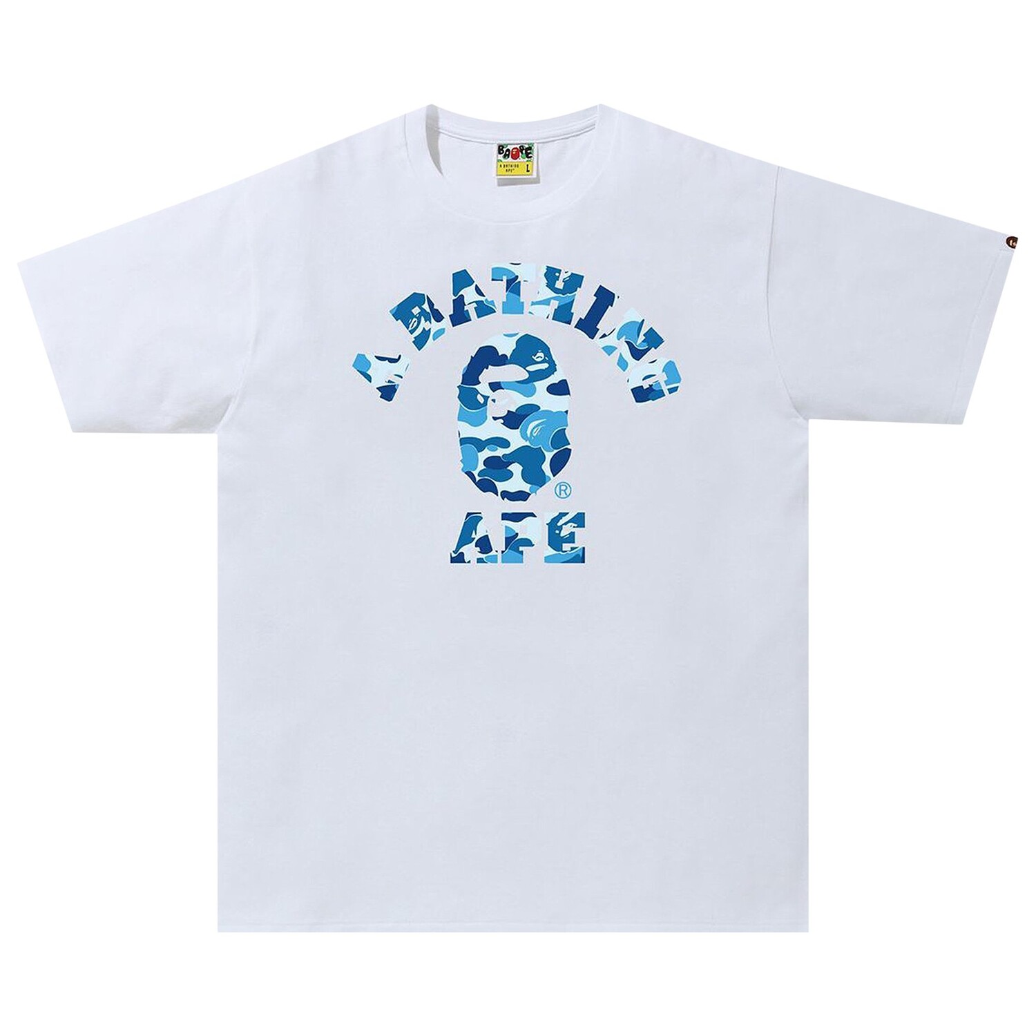 

Камуфляжная футболка BAPE ABC Белый/Синий