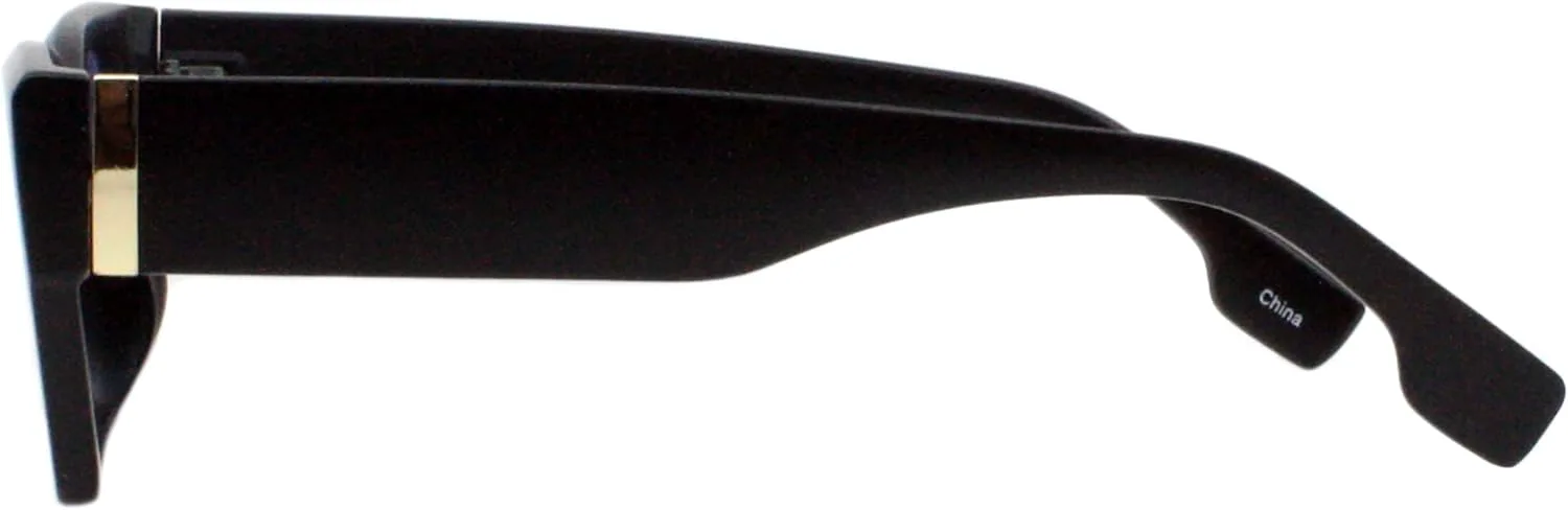 

Солнцезащитные очки PASTL в современной прямоугольной оправе, стильные дизайнерские, унисекс, с защитой от УФ-излучения UV 400, Matte Black (Fuchsia Mirror)