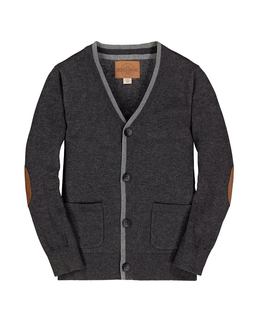 

Кардиган-свитер Hope & Henry с наконечником, серый