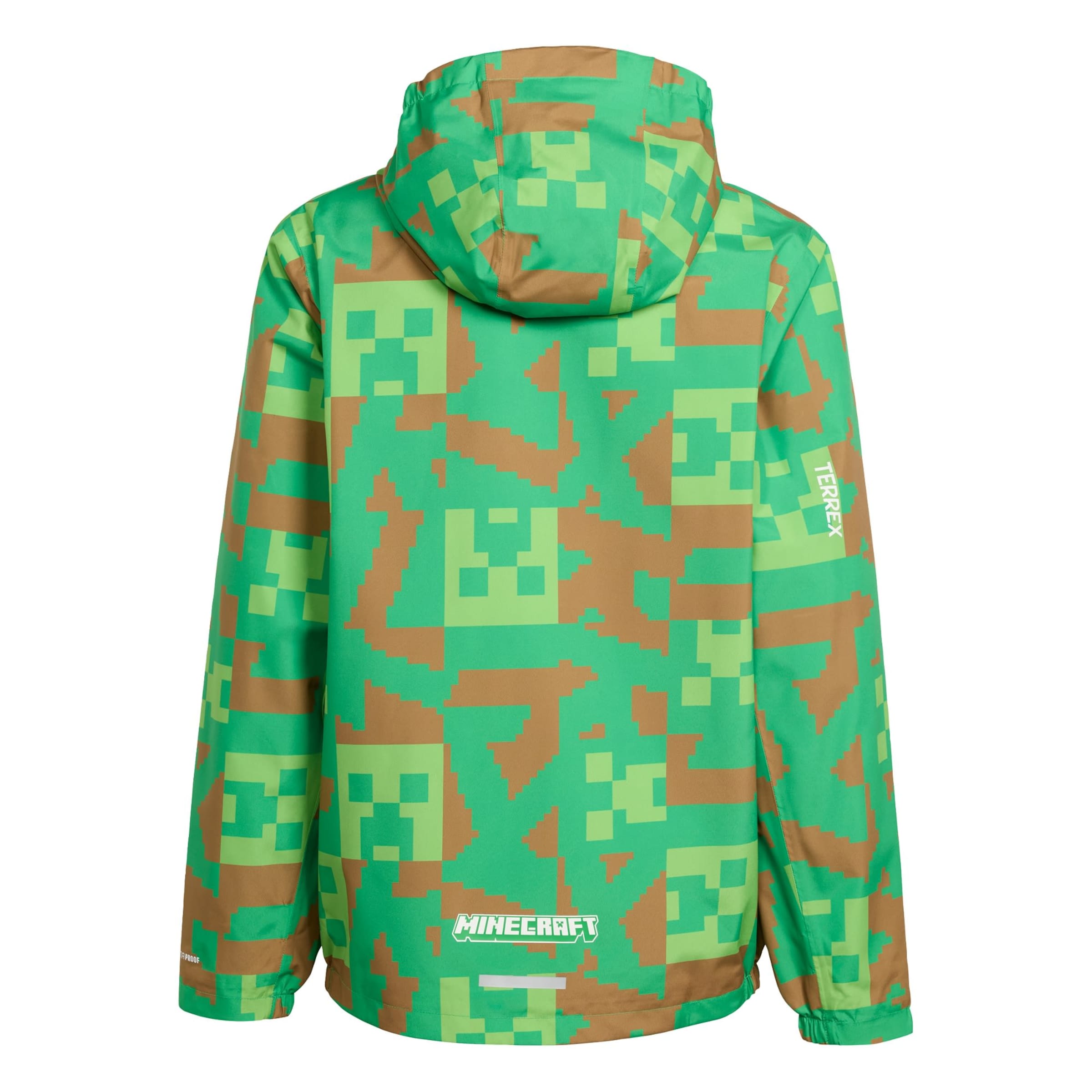 ADIDAS TERREX Куртка Outdoor 'Minecraft' в цвете Lime, Light Green — фото 2