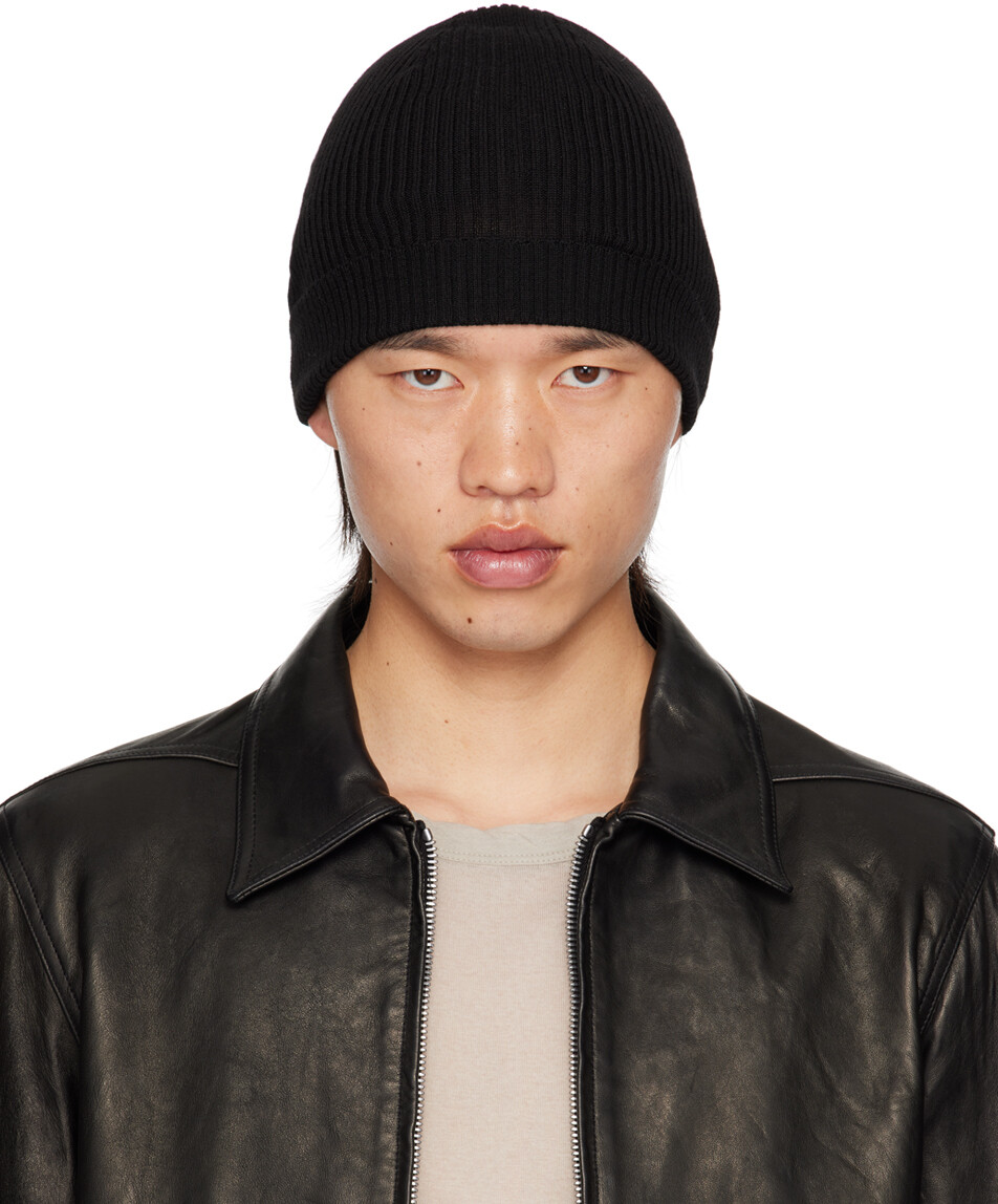 

Шапка-бини в рубчик Porterville Rick Owens