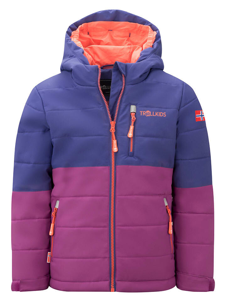 

Лыжная куртка Trollkids Ski-/ Snowboardjacke Hemsedal, цвет Lila/Pink