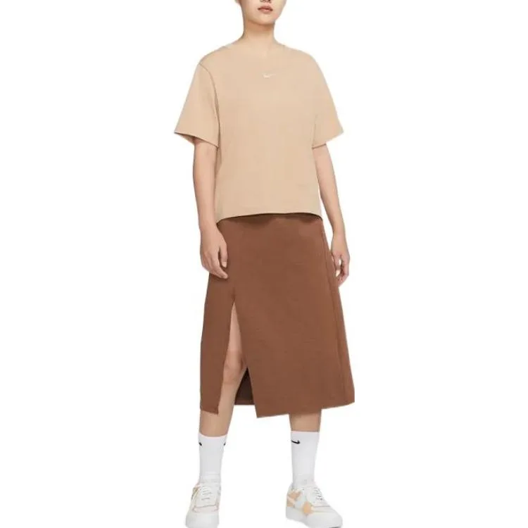 Nike Футболка Women's Linen Yellow — фото 4