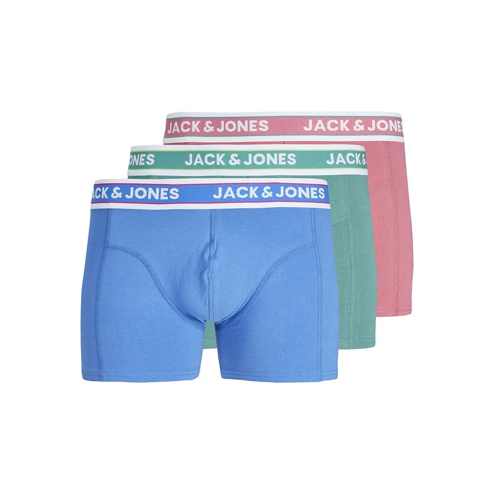 

Трусы-боксеры Jack & Jones Connor Solid 3 units, разноцветный