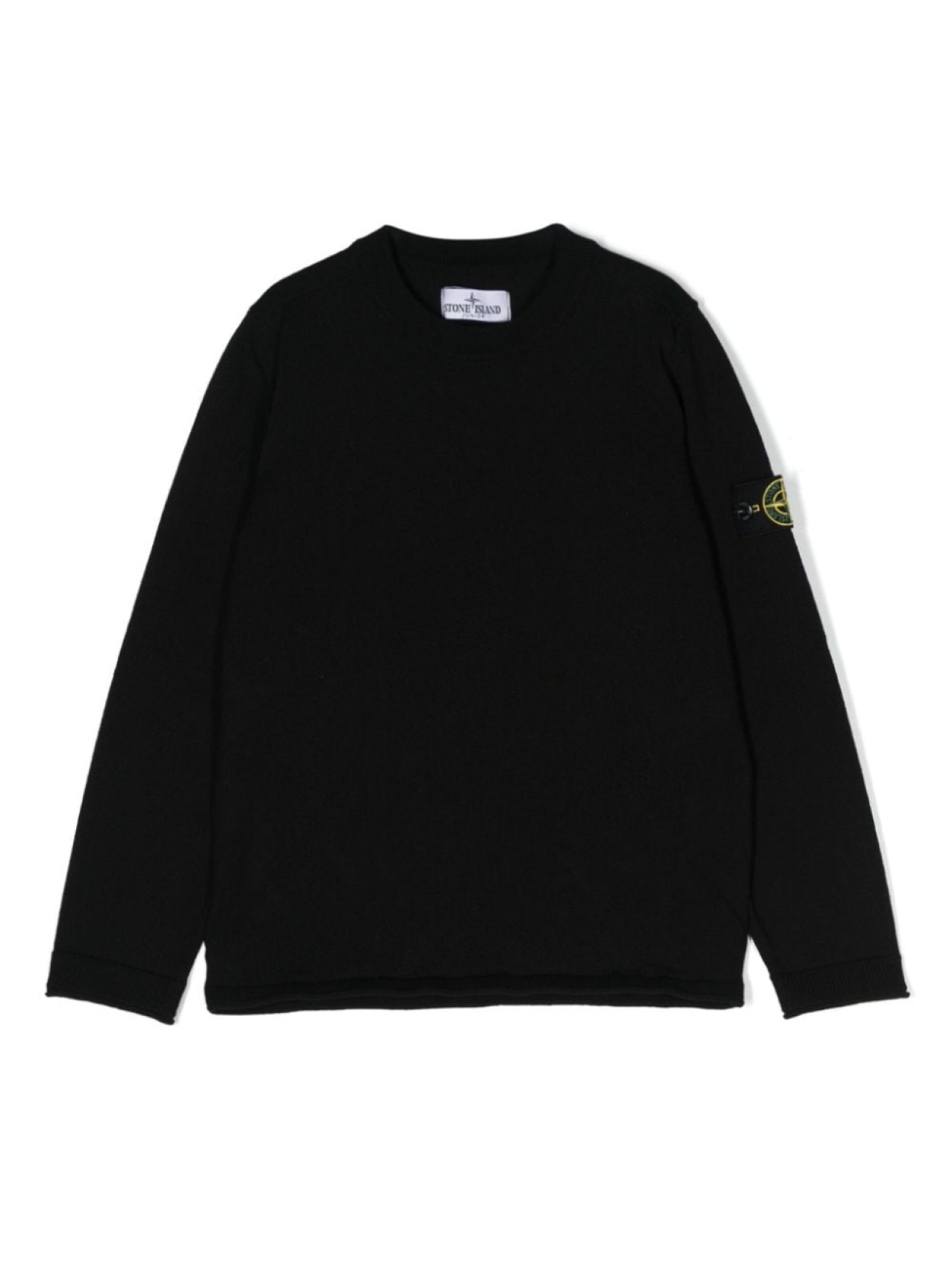 

Stone Island Junior джемпер Compass, черный