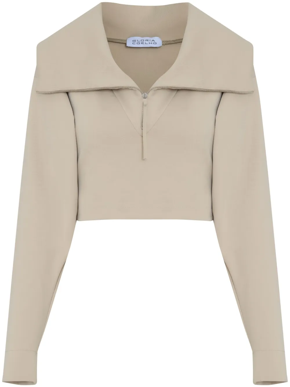 

Джемпер с отложным воротником Gloria Coelho, нейтральный