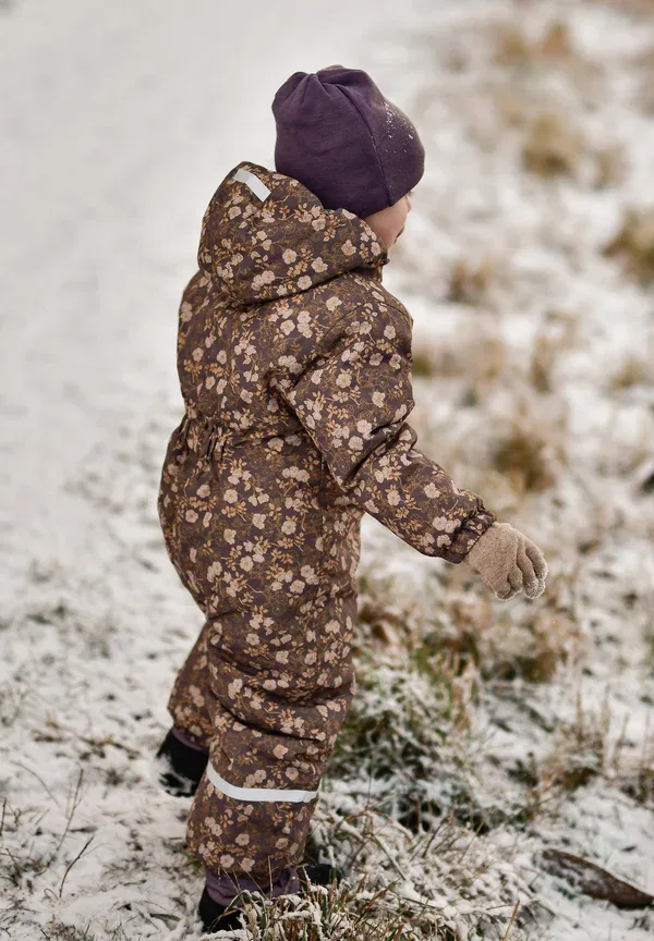 Комбинезон зимний Mikk-Line aop snowsuit, воробей — фото 3