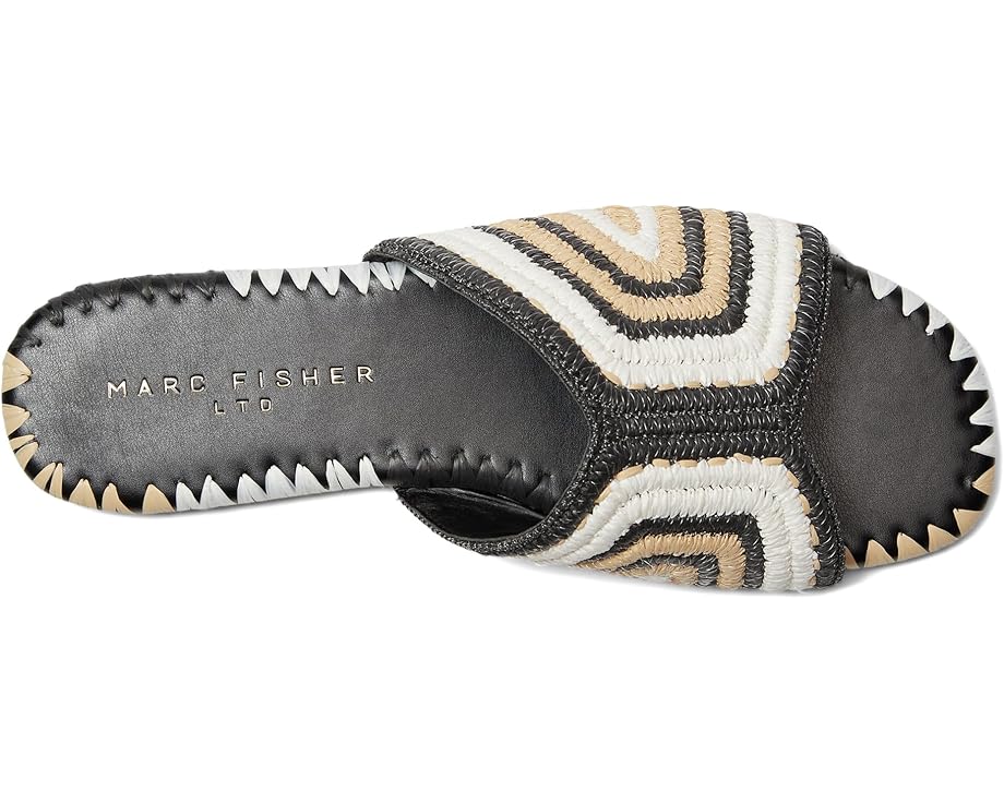 Сандалии Marc Fisher LTD Nottie, цвет Black/Cream/Natural Multi — фото 2