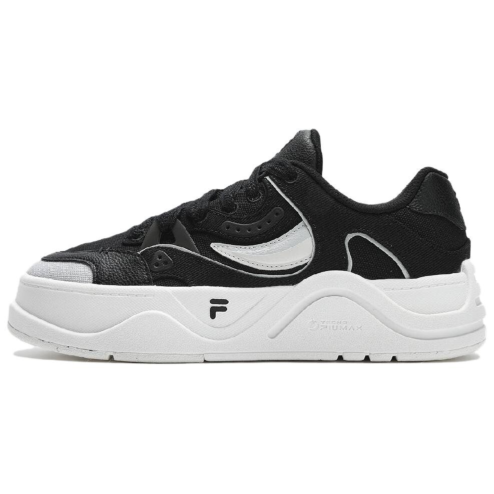 

Кроссовки FILA FUSION 50-50 Skateboarding Shoes Women's Low-top Black/Moon Rock Grey, черный