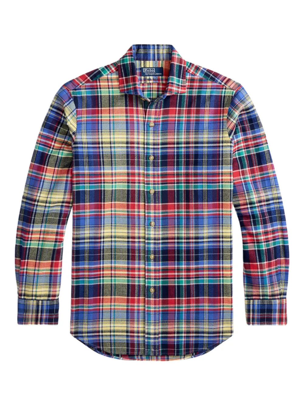 

Клетчатая рубашка с длинными рукавами POLO RALPH LAUREN, красный