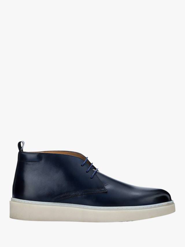 

Кожаные ботинки chukka от dixon Jones Bootmaker, темно-синий